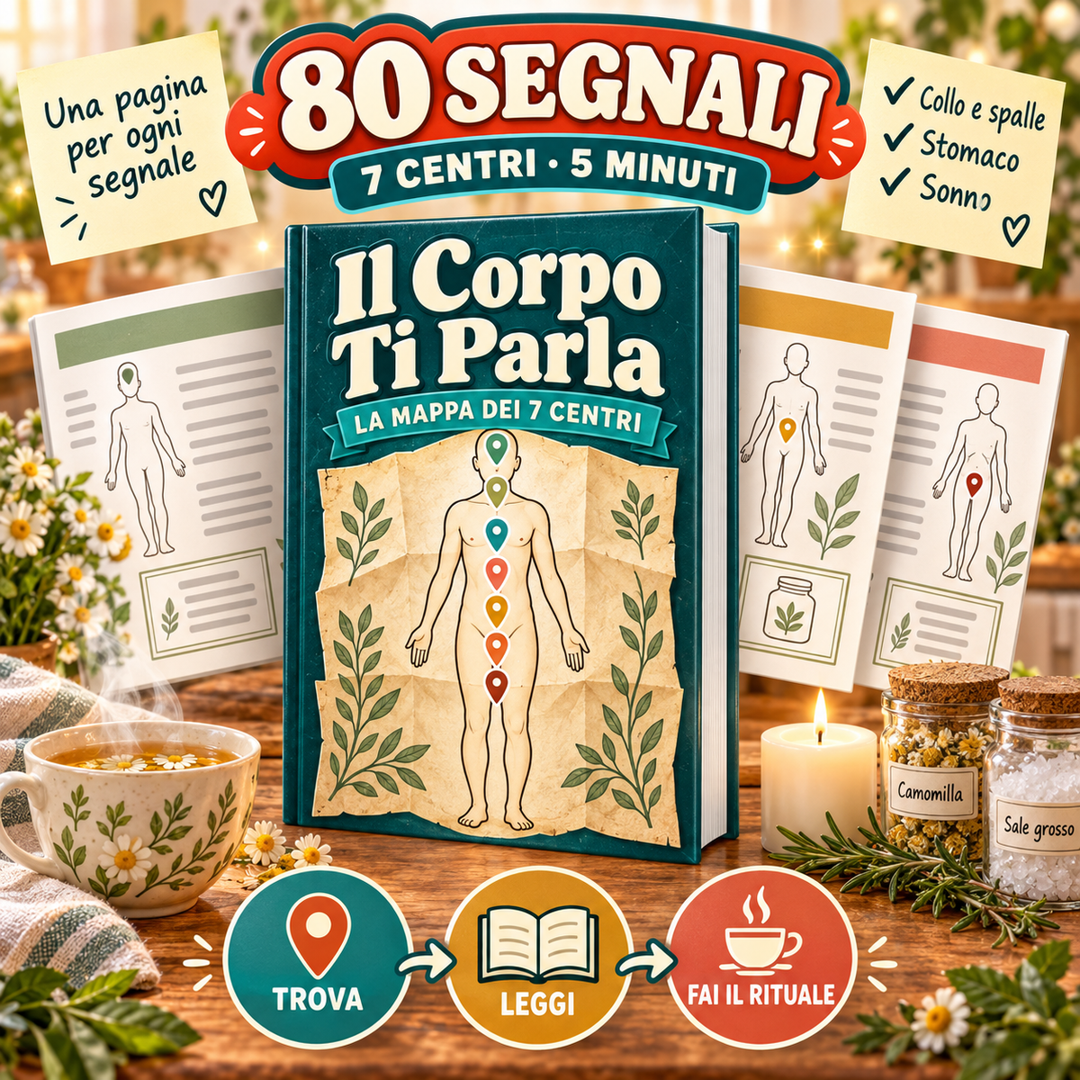 Il Corpo Ti Parla · La Mappa dei 7 Centri
